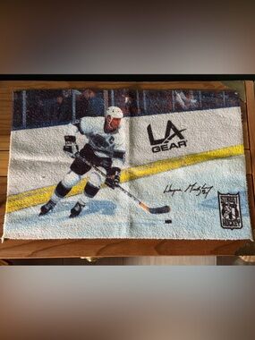 Wayne Gretzky LA Gear Street Hockey Vintage Promo Terry Towel LA Kings 90s